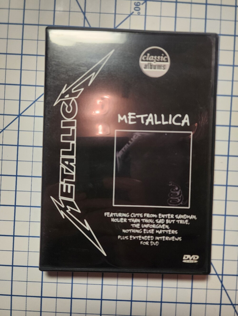 2/25$ Metallica DVD - Classic Albums Black Album